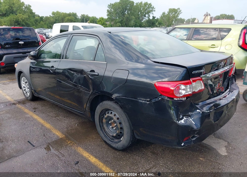 2013 TOYOTA COROLLA LE VIN: 5YFBU4EE4DP112711