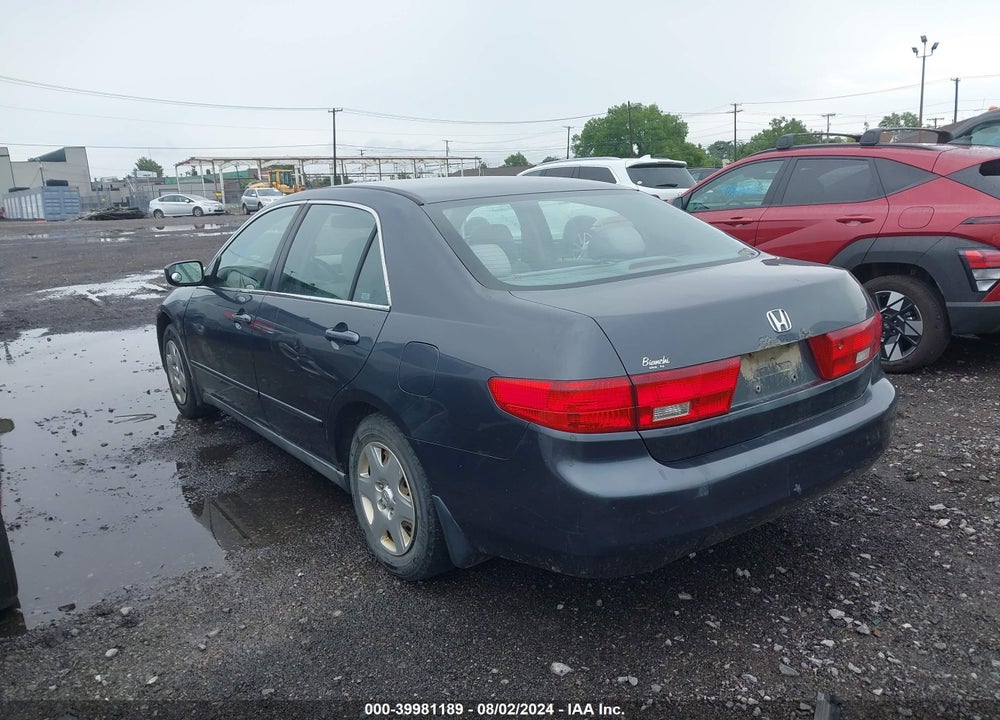 2005 HONDA ACCORD 2.4 LX VIN: 1HGCM55495A188398