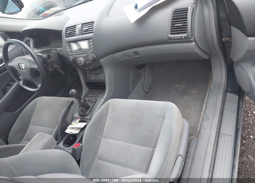 2005 HONDA ACCORD 2.4 LX VIN: 1HGCM55495A188398