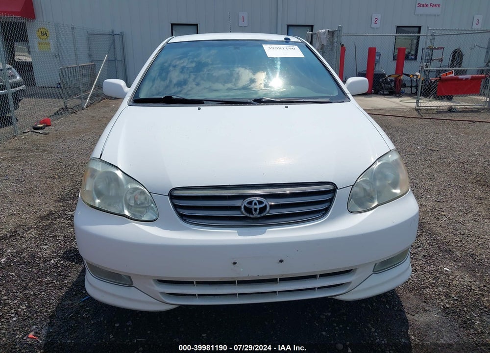 2004 TOYOTA COROLLA S VIN: 1NXBR32E54Z215313