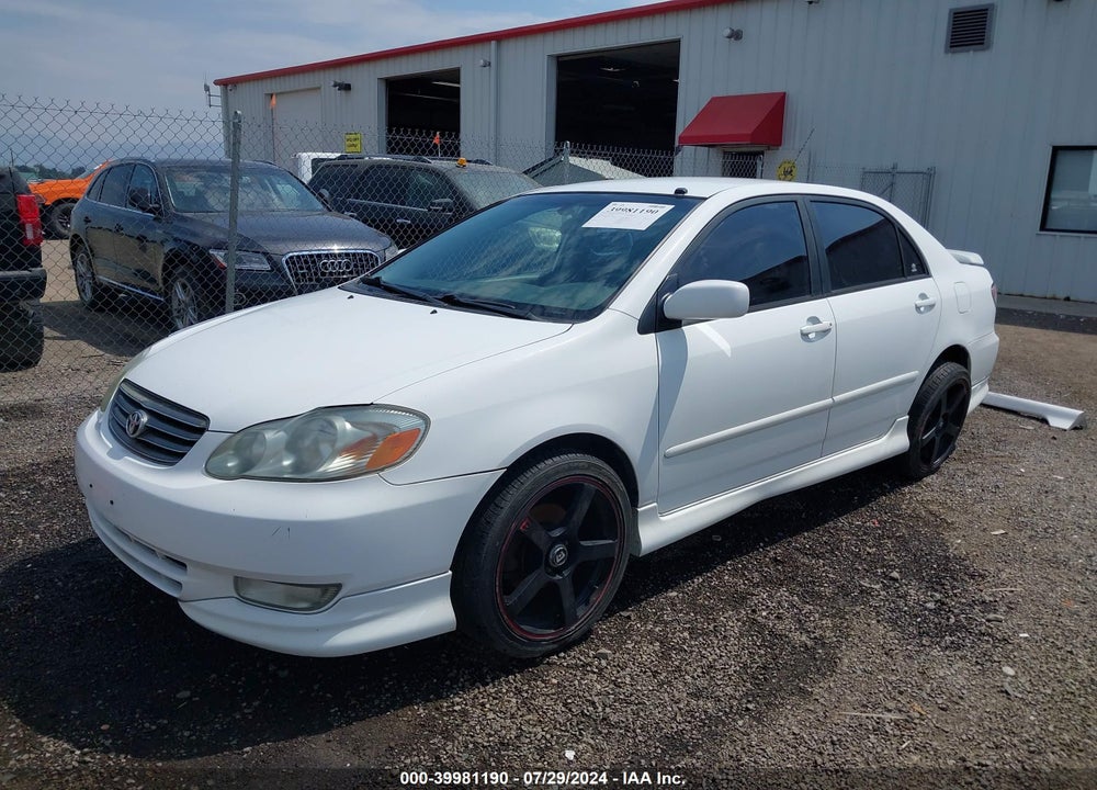2004 TOYOTA COROLLA S VIN: 1NXBR32E54Z215313
