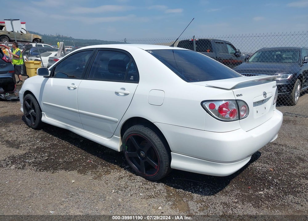 2004 TOYOTA COROLLA S VIN: 1NXBR32E54Z215313