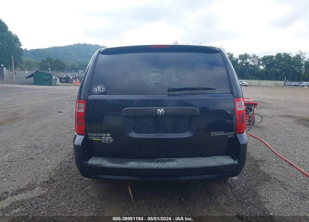 2010 DODGE GRAND CARAVAN SE VIN: 2D4RN4DE9AR145490