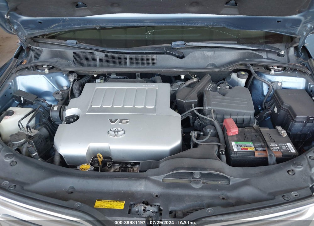 2009 TOYOTA VENZA BASE V6 VIN: 4T3ZK11A99U015412