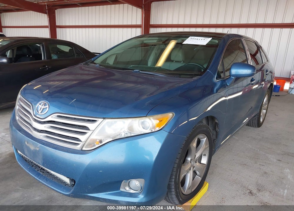 2009 TOYOTA VENZA BASE V6 VIN: 4T3ZK11A99U015412