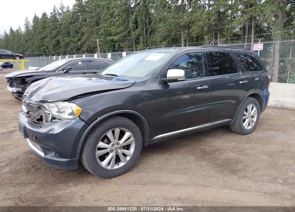 2011 DODGE DURANGO CREW VIN: 1D4RE4GGXBC638733