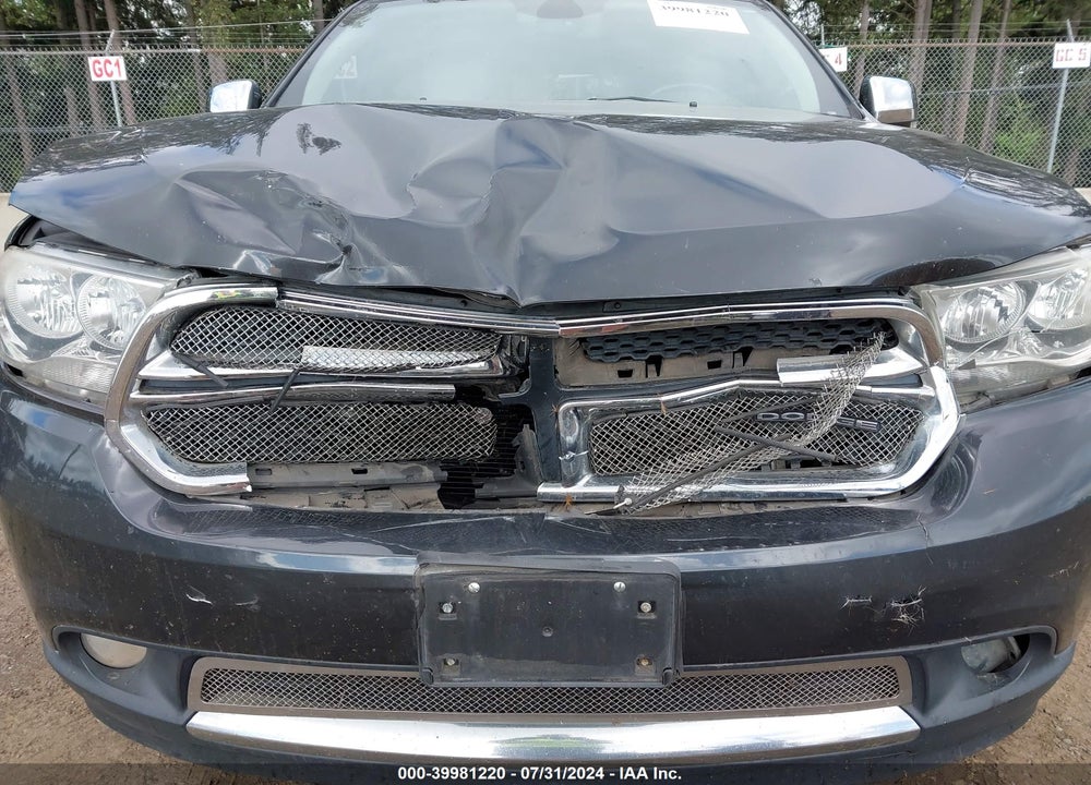 2011 DODGE DURANGO CREW VIN: 1D4RE4GGXBC638733