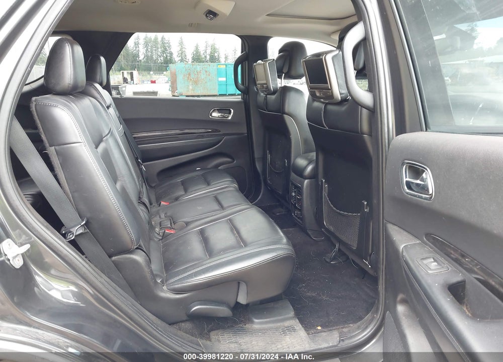 2011 DODGE DURANGO CREW VIN: 1D4RE4GGXBC638733