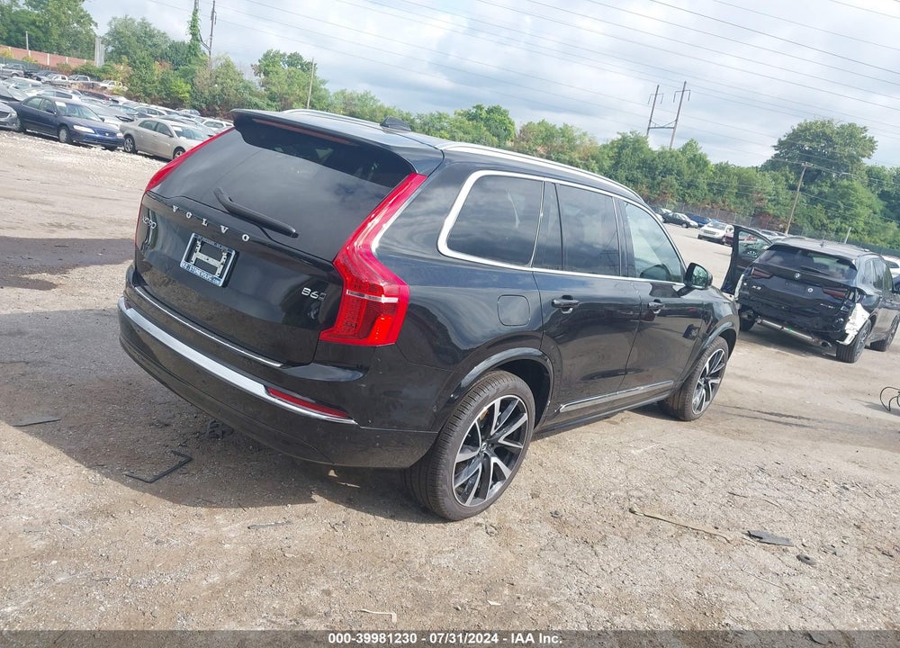 2023 VOLVO XC90 B6 PLUS 7-SEATER VIN: YV4062PN1P1964040