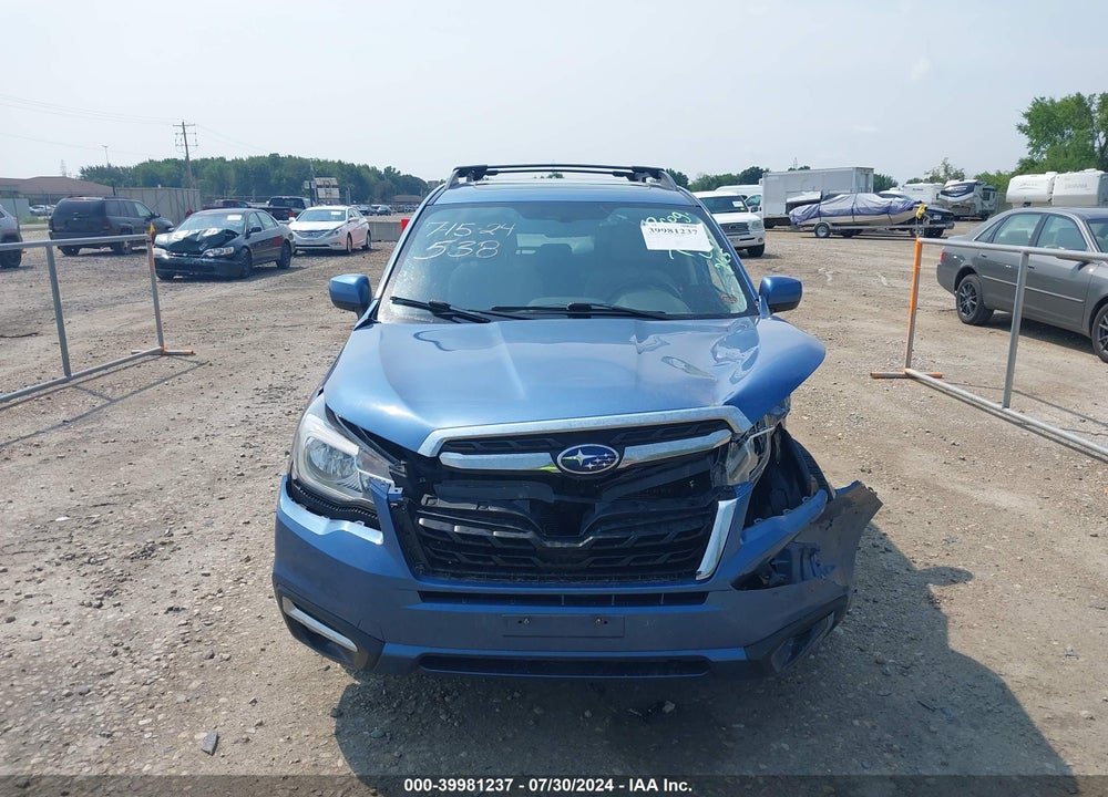 2017 SUBARU FORESTER 2.5I PREMIUM VIN: JF2SJAEC2HH499669