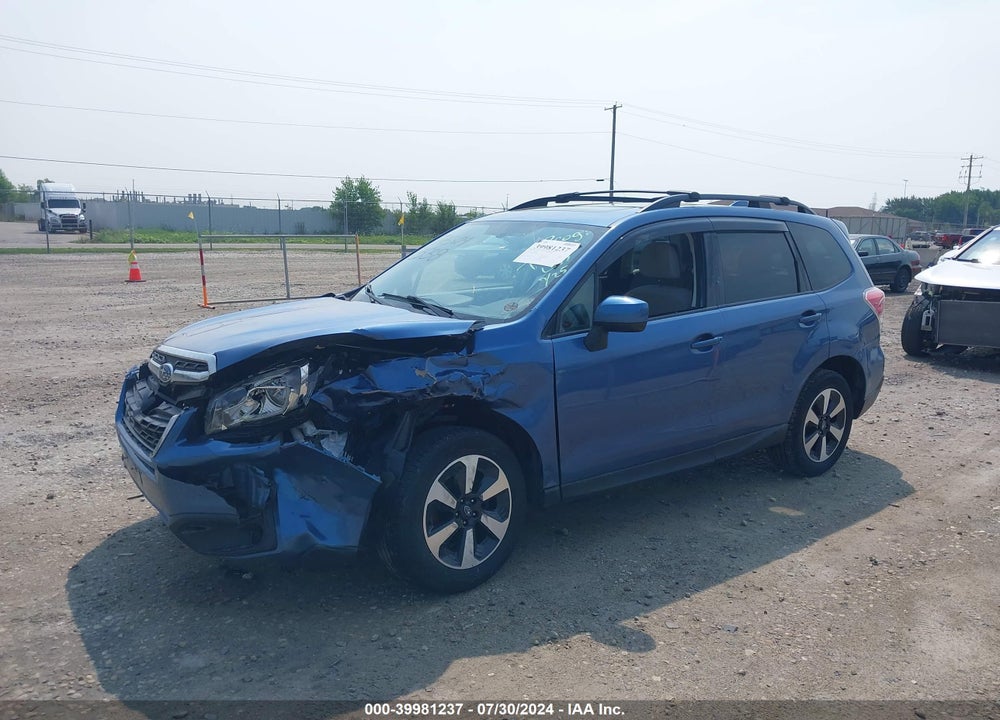 2017 SUBARU FORESTER 2.5I PREMIUM VIN: JF2SJAEC2HH499669
