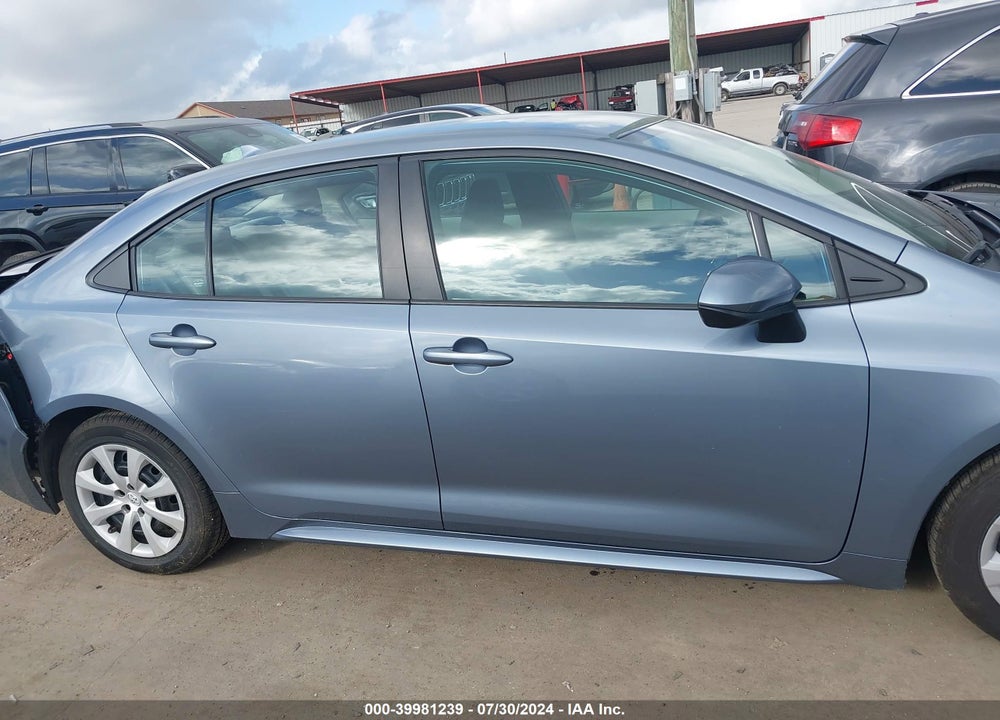 2022 TOYOTA COROLLA LE VIN: 5YFEPMAE1NP386864