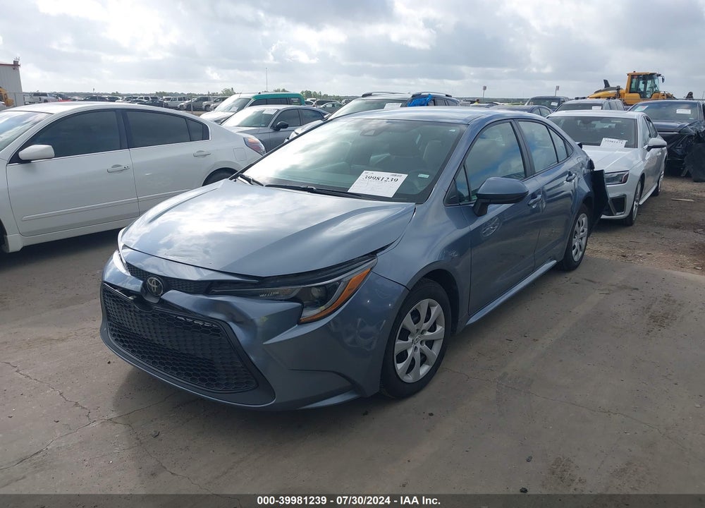2022 TOYOTA COROLLA LE VIN: 5YFEPMAE1NP386864