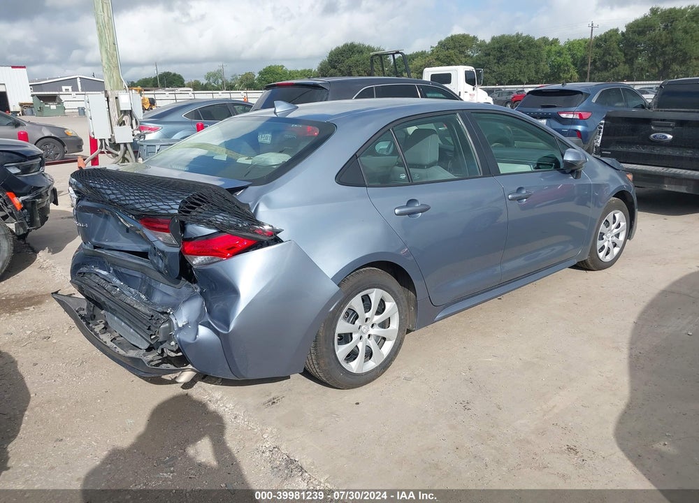 2022 TOYOTA COROLLA LE VIN: 5YFEPMAE1NP386864