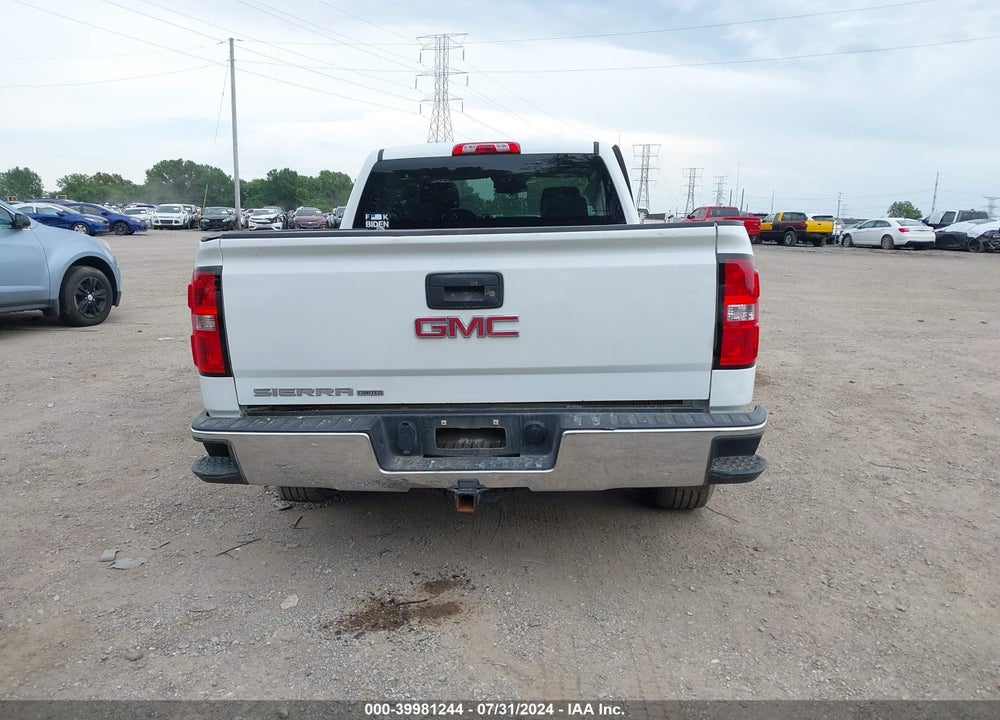 2019 GMC SIERRA 1500 LIMITED VIN: 2GTV2LEC3K1139440