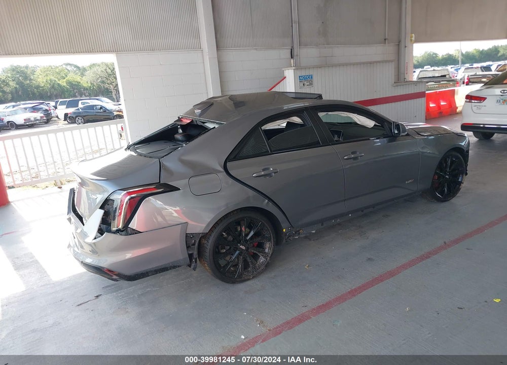 2021 CADILLAC CT4 V-SERIES VIN: 1G6DD5RL9M0129931