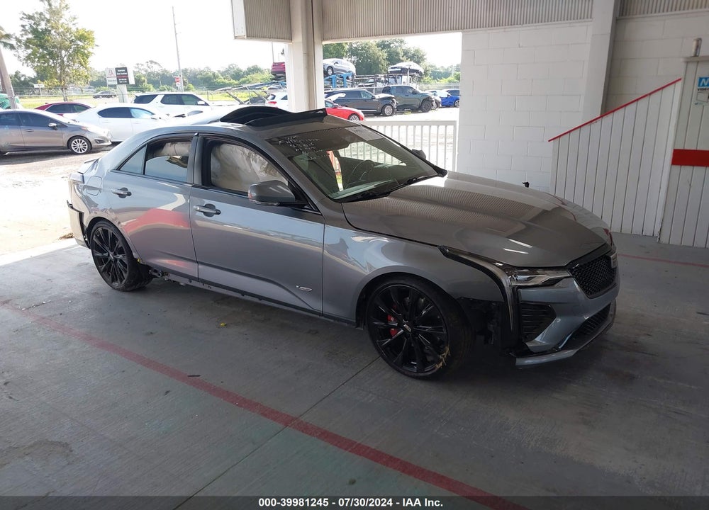 2021 CADILLAC CT4 V-SERIES VIN: 1G6DD5RL9M0129931