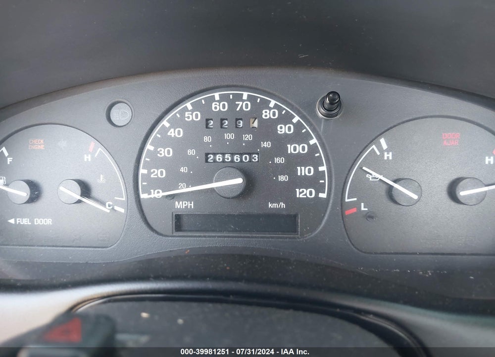 1999 FORD RANGER XL/XLT VIN: 1FTYR10C5XTA67713