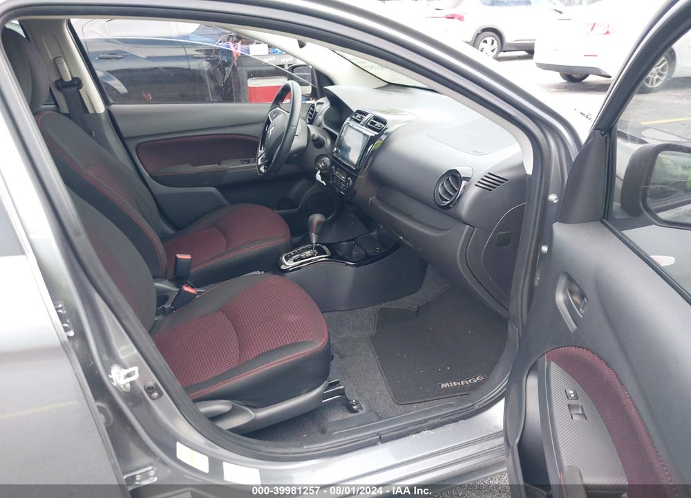 2022 MITSUBISHI MIRAGE BLACK EDITION/SE VIN: ML32AWHJ5NH006698