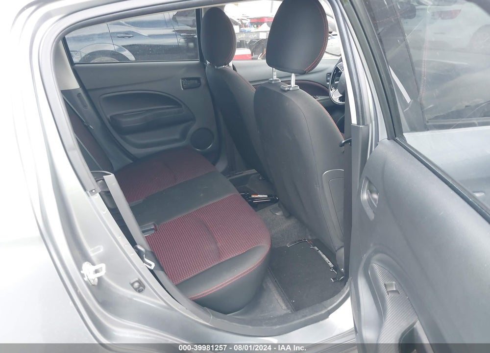 2022 MITSUBISHI MIRAGE BLACK EDITION/SE VIN: ML32AWHJ5NH006698