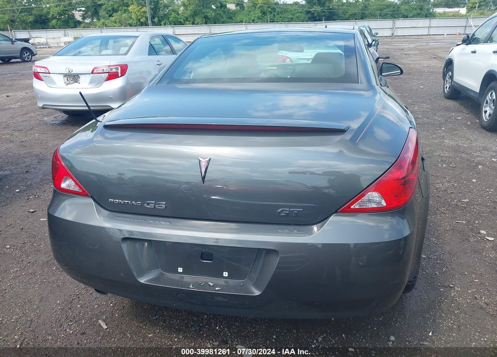 2006 PONTIAC G6 GT VIN: 1G2ZH368364281635