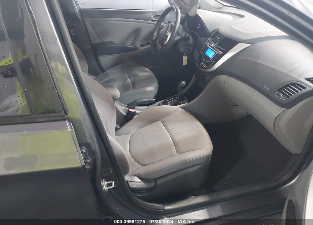 2013 HYUNDAI ACCENT GLS VIN: KMHCU4AE4DU418333