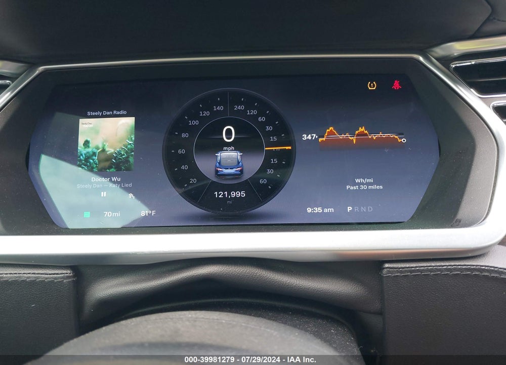 2013 TESLA MODEL S VIN: 5YJSA1DG1DFP03617