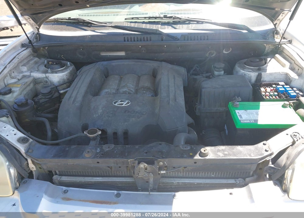2004 HYUNDAI SANTA FE GLS VIN: KM8SC13D24U846273