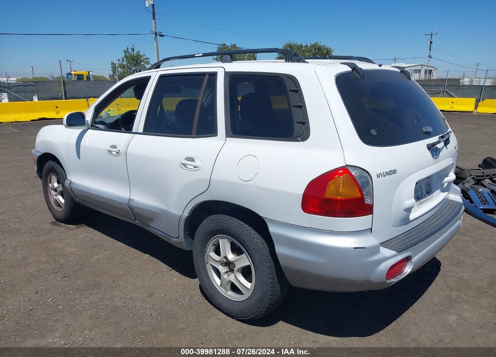 2004 HYUNDAI SANTA FE GLS VIN: KM8SC13D24U846273