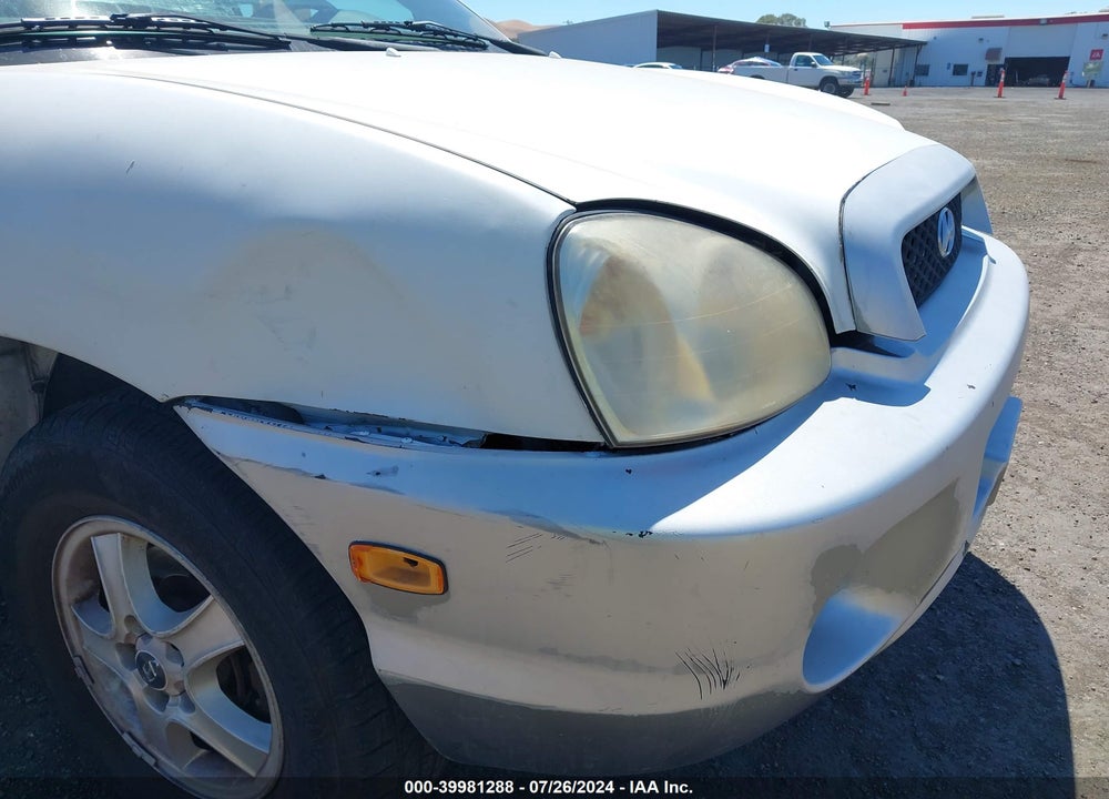 2004 HYUNDAI SANTA FE GLS VIN: KM8SC13D24U846273