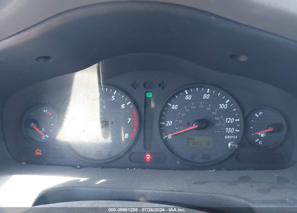 2004 HYUNDAI SANTA FE GLS VIN: KM8SC13D24U846273