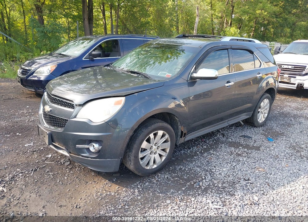 2010 CHEVROLET EQUINOX LTZ VIN: 2CNFLGEY5A6348163