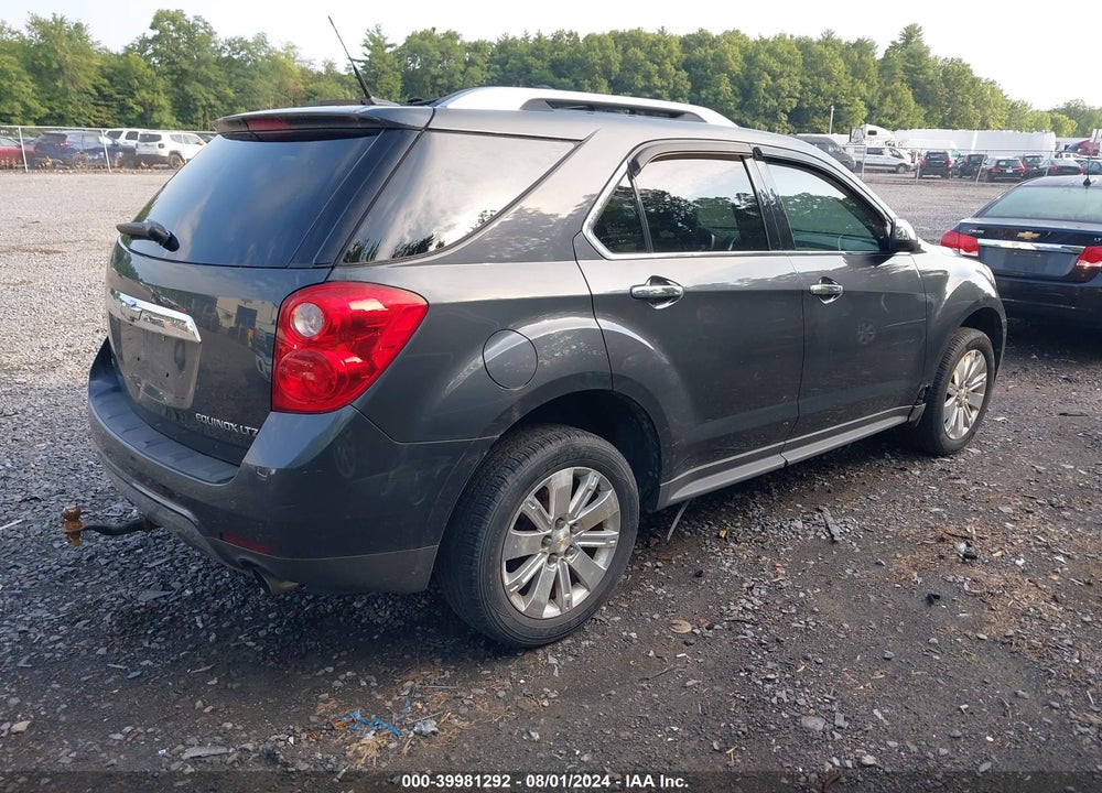 2010 CHEVROLET EQUINOX LTZ VIN: 2CNFLGEY5A6348163