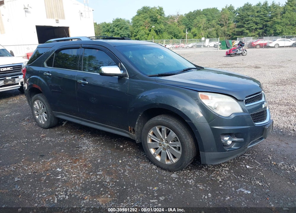 2010 CHEVROLET EQUINOX LTZ VIN: 2CNFLGEY5A6348163