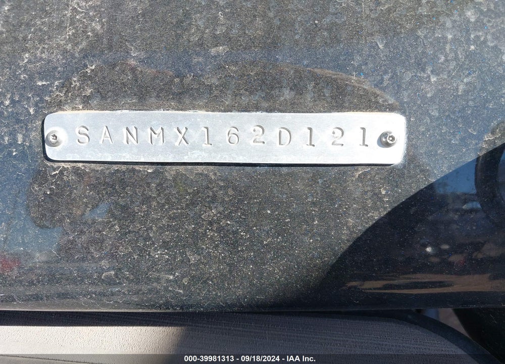 2021 SANGER OTHER VIN: SANMX162D121
