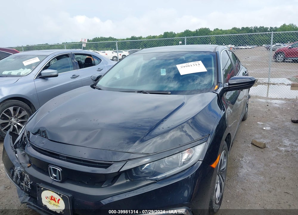 2020 HONDA CIVIC LX VIN: 2HGFC2F68LH535958