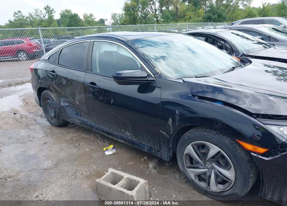 2020 HONDA CIVIC LX VIN: 2HGFC2F68LH535958