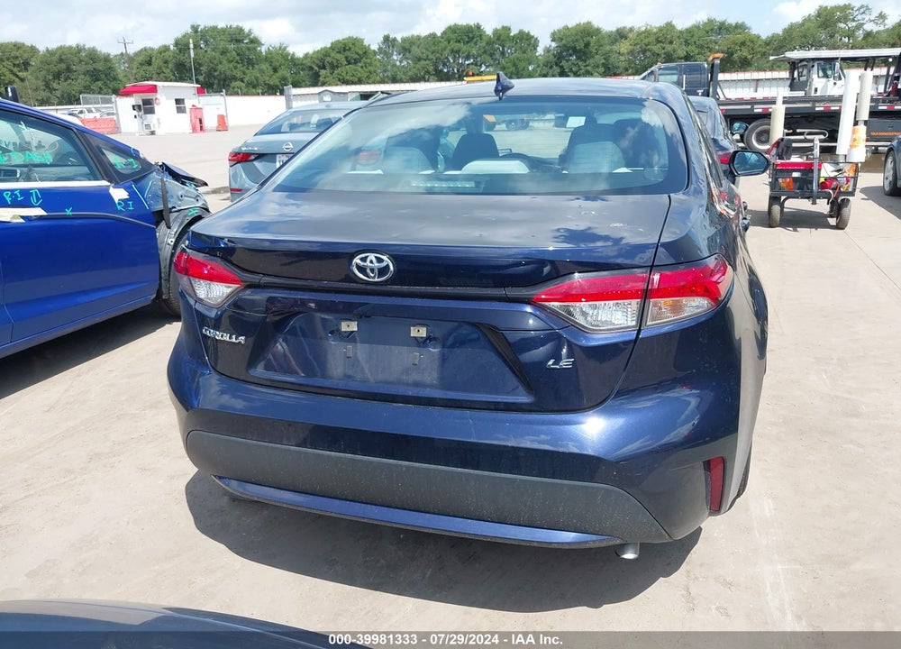 2022 TOYOTA COROLLA LE VIN: 5YFEPMAE7NP341461