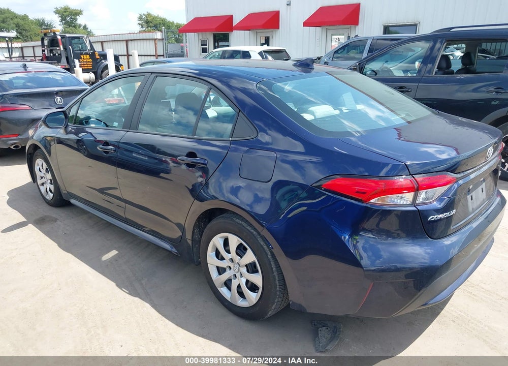 2022 TOYOTA COROLLA LE VIN: 5YFEPMAE7NP341461