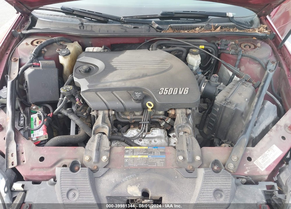 2007 CHEVROLET IMPALA LT VIN: 2G1WT58K379195590