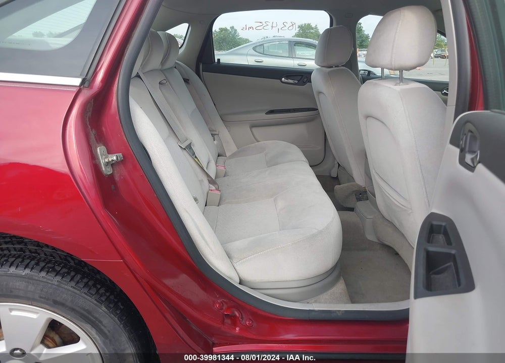 2007 CHEVROLET IMPALA LT VIN: 2G1WT58K379195590