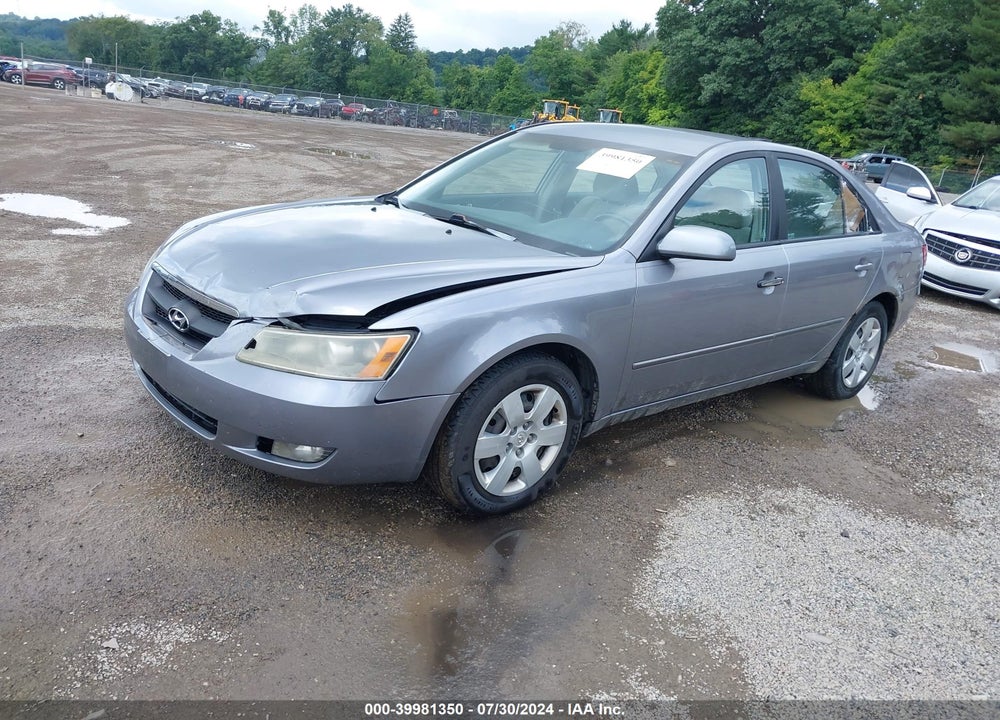 2007 HYUNDAI SONATA GLS VIN: 5NPET46C47H292951