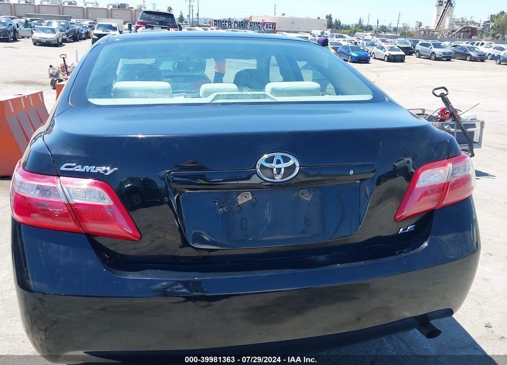 2009 TOYOTA CAMRY LE VIN: 4T4BE46K19R075565