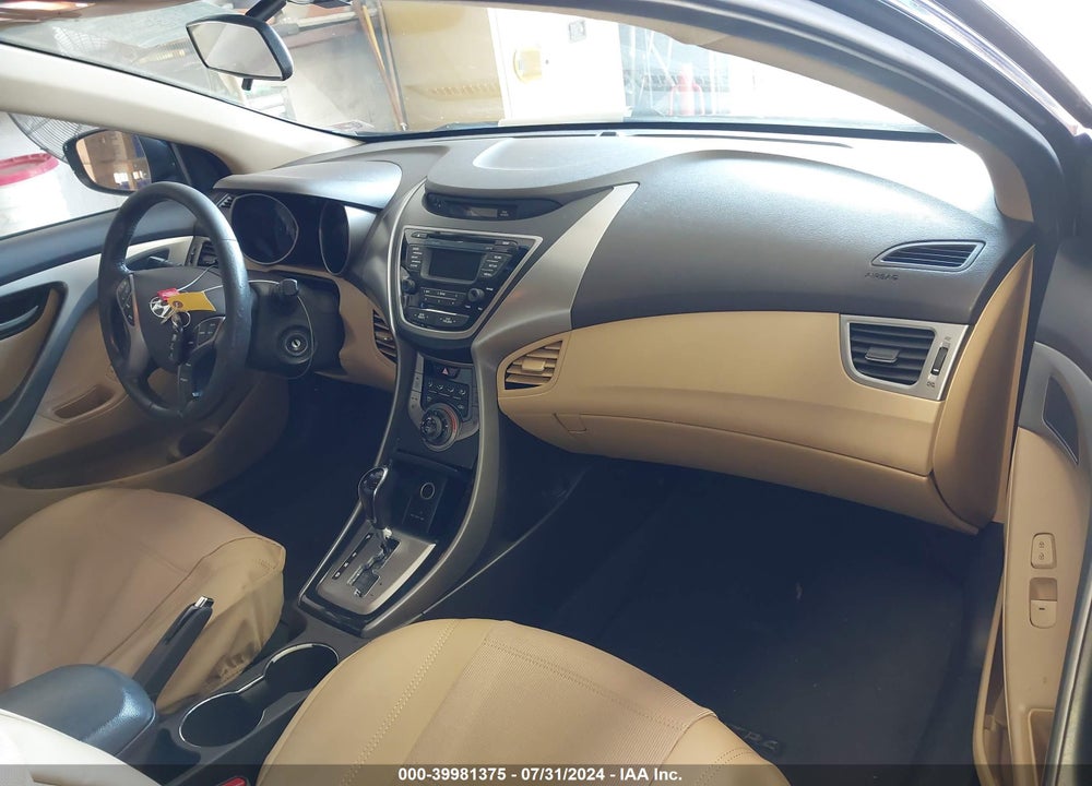 2013 HYUNDAI ELANTRA LIMITED VIN: 5NPDH4AE7DH229750