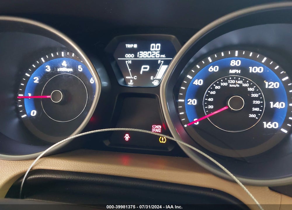 2013 HYUNDAI ELANTRA LIMITED VIN: 5NPDH4AE7DH229750