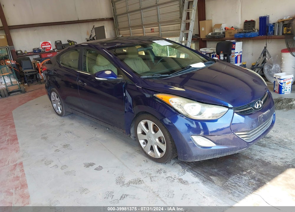 2013 HYUNDAI ELANTRA LIMITED VIN: 5NPDH4AE7DH229750