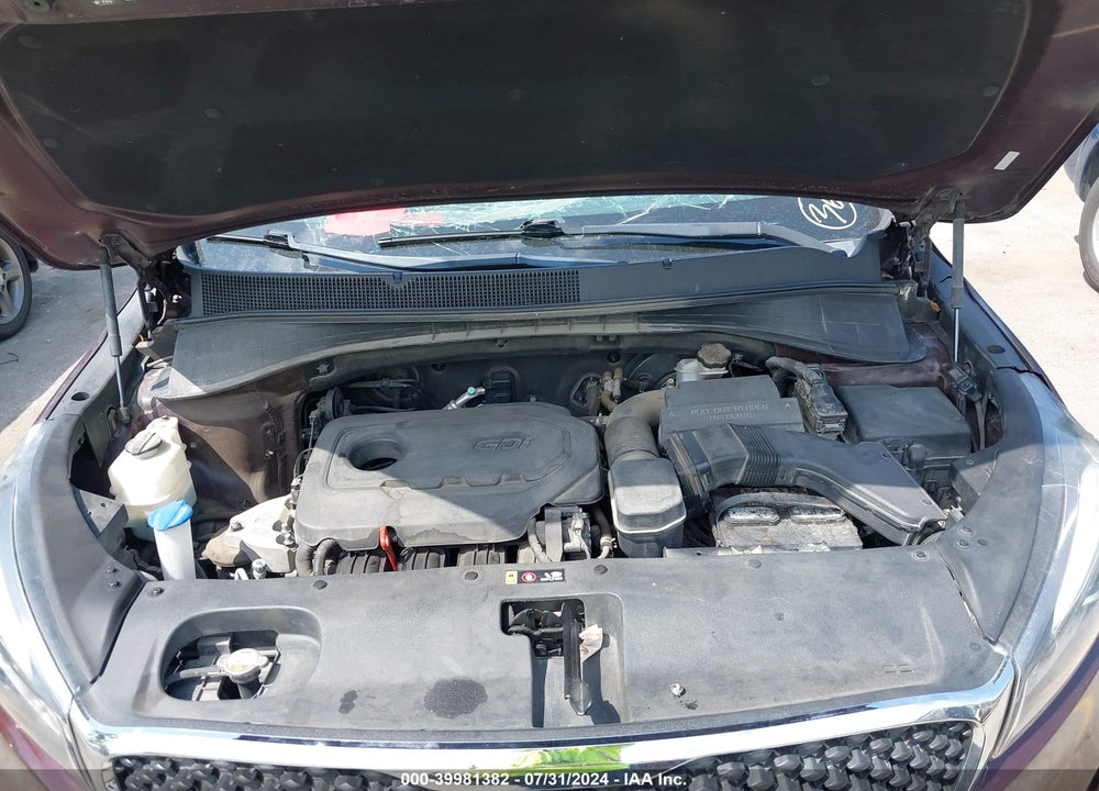 2018 KIA SORENTO 2.4L LX VIN: 5XYPG4A32JG349800