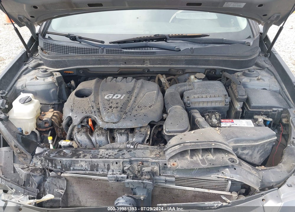 2014 HYUNDAI SONATA GLS VIN: 5NPEB4AC9EH901863