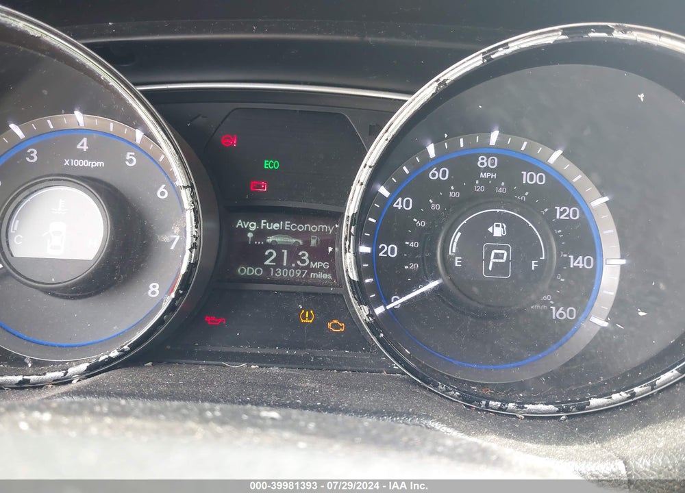 2014 HYUNDAI SONATA GLS VIN: 5NPEB4AC9EH901863