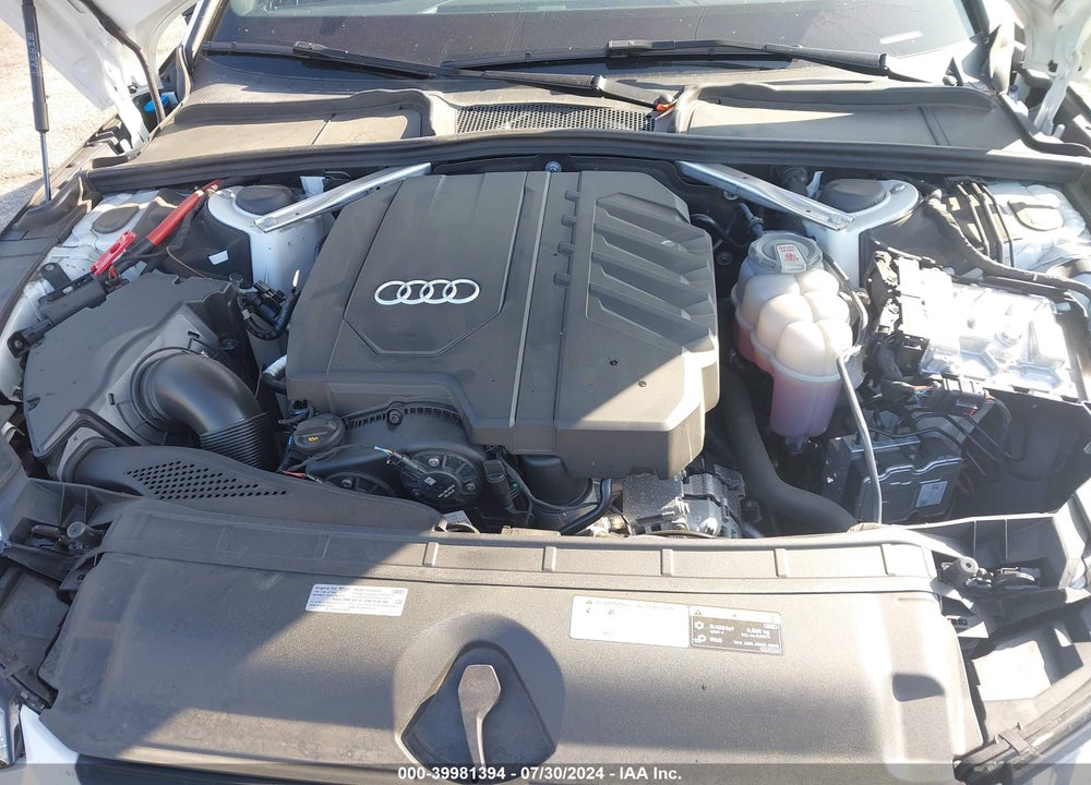 2023 AUDI A4 PREMIUM PLUS 45 TFSI S LINE QUATTRO S TRONIC VIN: WAUEAAF46PN006009
